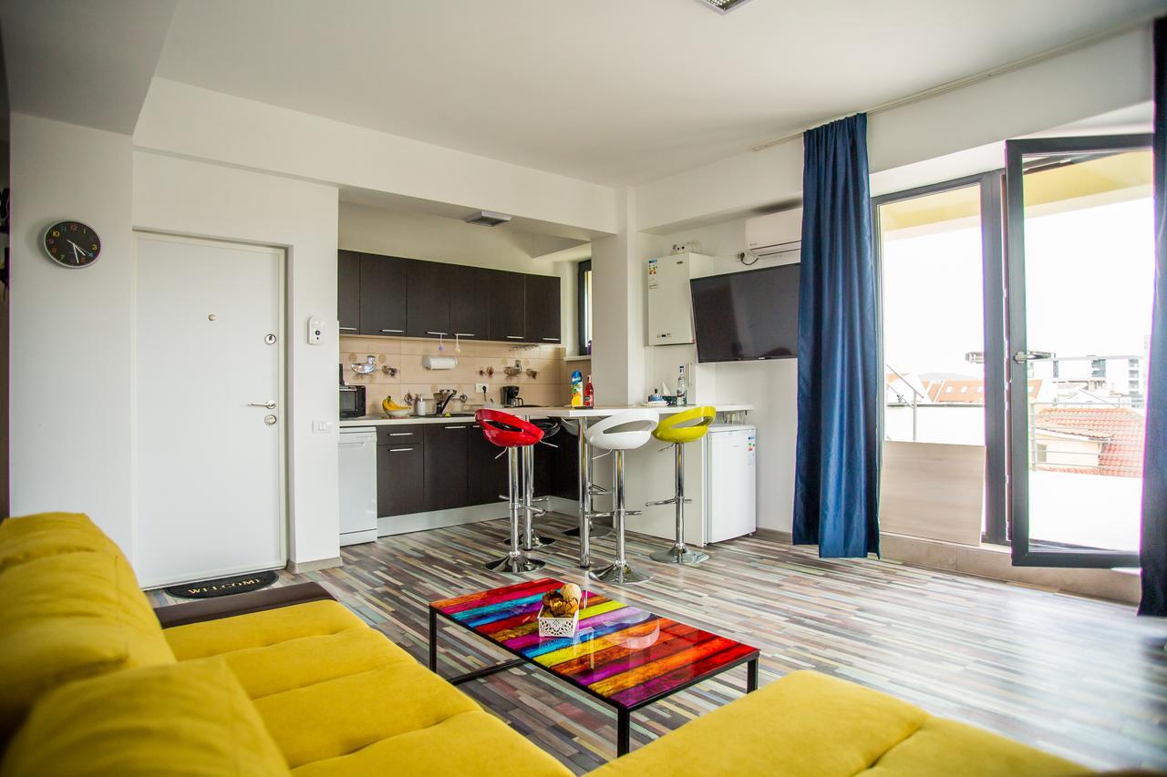 Appartamento Bliss Mamaia Nord Năvodari Esterno foto